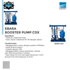 Pompa Air Sumur Ebara CDX 1