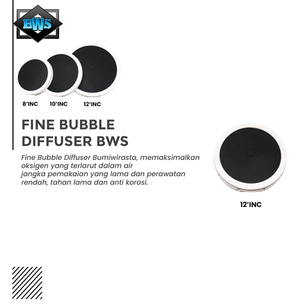 Fine Bubble DIffuser BWS 12" 