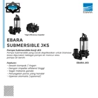Pompa Submersible Kenji Type JKS (Sewage) 1