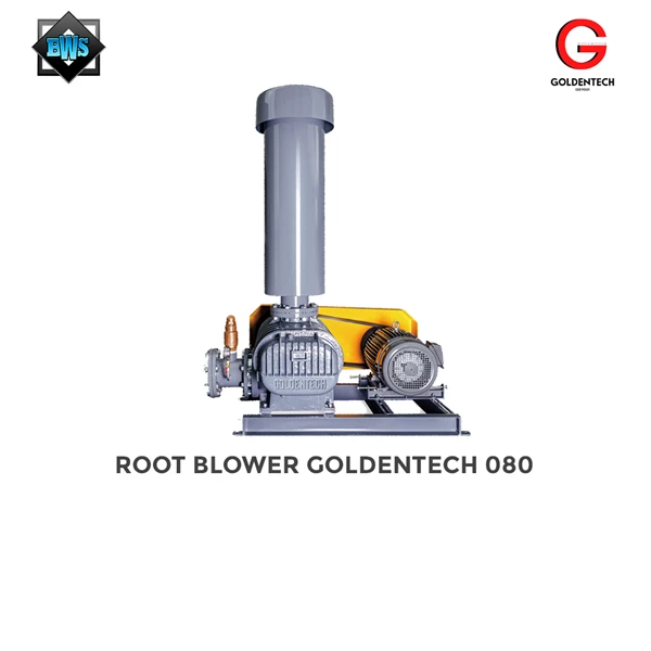 Root Blower Goldentech Type GT 080 POWER 5.5Hp/4Kw High Pressure Pump